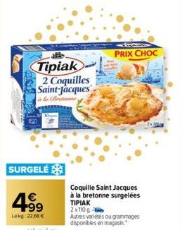 coquilles Saint-Jacques Tipiak