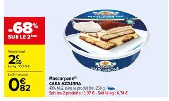 mascarpone Casa Azzurra