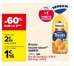 brioche tressée Harry's