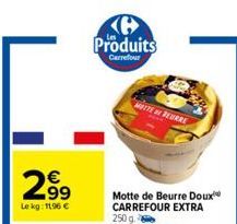 beurre Carrefour