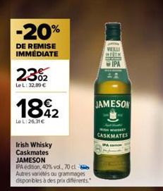 soldes Jameson