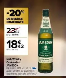 soldes jameson