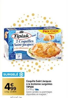 coquilles Saint-Jacques Tipiak