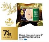 Foie gras  offre sur Carrefour