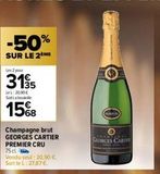 Champagne brut Brut offre sur Carrefour