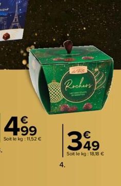 4.⁹9  Soit le kg: 11,52 €  Fil  Rochers  Larwarthan  T  349  Soit le kg: 18,18 €  4. 