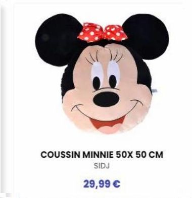 COUSSIN MINNIE 50X 50 CM SIDJ  29,99 € 