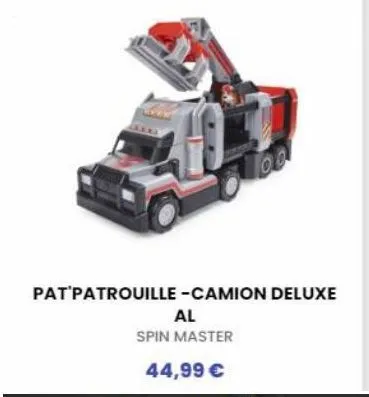 pat patrouille-camion deluxe  al  spin master  44,99 € 