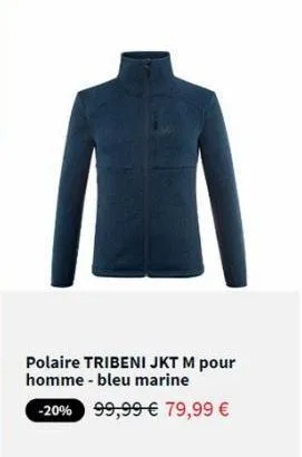 polaire tribeni jkt m pour homme-bleu marine  -20% 99,99 € 79,99 € 