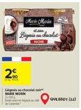 Chocolat noir Marie offre sur Carrefour Market