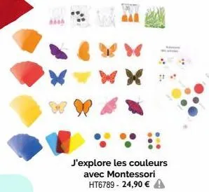 j'explore les couleurs avec montessori ht6789- 24,90 € 