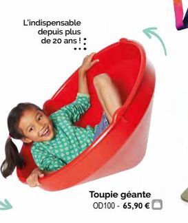 L'indispensable depuis plus de 20 ans! :  Toupie géante OD100-65,90 € 