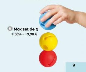 Mox set de 3 HT8854 - 19,90 €  9 