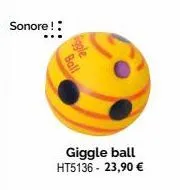 sonore!:  gle  ball  giggle ball ht5136 - 23,90 € 