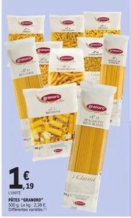 granoro  mu weddin  €  ,19  granoro  granoro  do garn  granoro  manera  wg0  cla  i classici  unt  granoro  nu spaghett ristoranti  ermore  unite  fact  247 