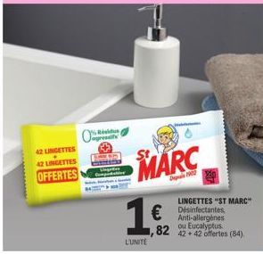 lingettes St marc