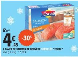 saumon Escal