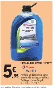 lave-glace total