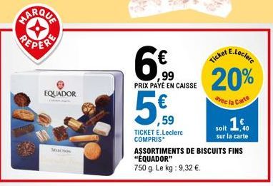 biscuits E.Leclerc