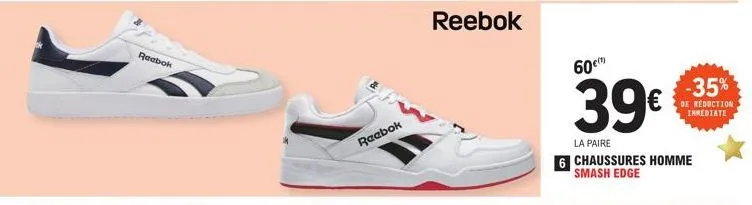 chaussures homme reebok
