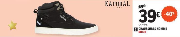 chaussures homme kaporal