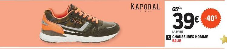 chaussures homme kaporal