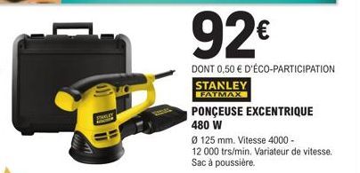 ponceuse Stanley