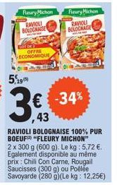 ravioli Fleury Michon