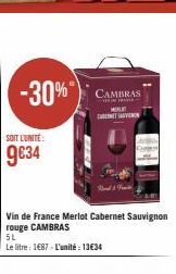 Cabernet Sauvignon Cambras