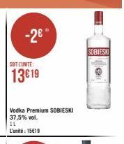 vodka Sobieski