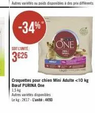 croquettes pour chien purina