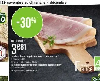 jambon blanc 