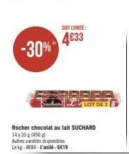 chocolat au lait suchard