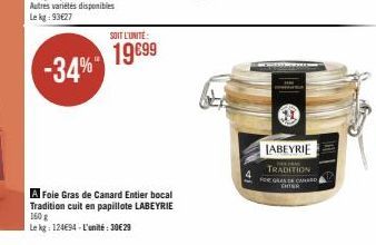 foie gras de canard Labeyrie