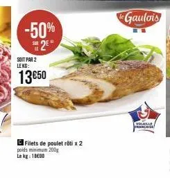 filets de poulet le gaulois