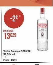 vodka Sobieski