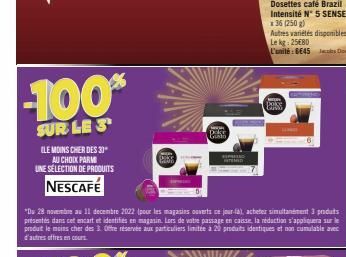 promos Nescafé