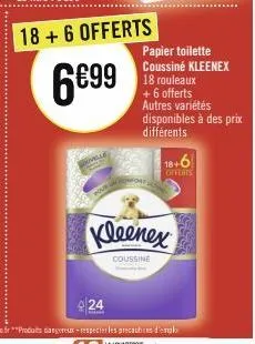 papier toilette kleenex