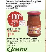 sauce bolognaise 