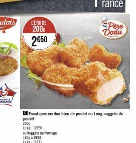 cordon bleu Père Dodu