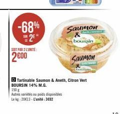 saumon Boursin