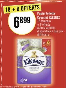 papier toilette Kleenex