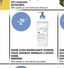 crème bioderma