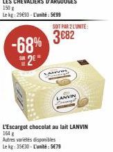 chocolat au lait Lanvin