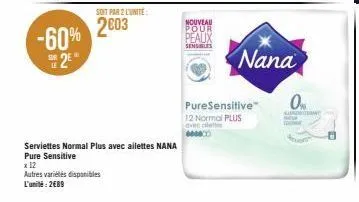 serviettes nana