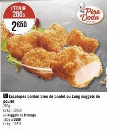 cordon bleu Père Dodu