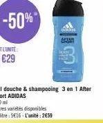 gel douche adidas