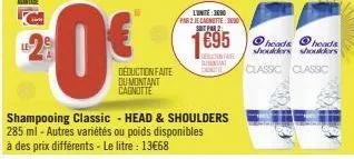 l'unite: 3890 par 2 je caunette: 300 sot par  €95  de  a  deduction faite exte du montant cagnotte  heads heads shoulders shoulders  classic classic 