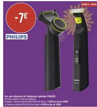 -7€™  philips  |||  philips  jusqu'à -12€00 