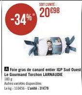 -34%  SOIT CUNITE:  20 €98 